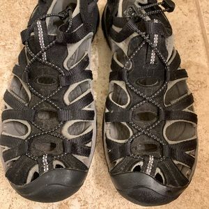 Women’s Black Keen’s in Size 8